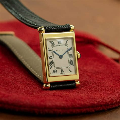 tank obus cartier|cartier large tank watch.